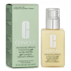 Clinique Dramatically Different Moisturising Gel - Combination Oily To Oily (With Pump) 125ml 7 Clinique Dramatically Different Moisturising Gel - Combination Oily To Oily (With Pump) 125ml -Skin Care Store 04670780401 1 FULL