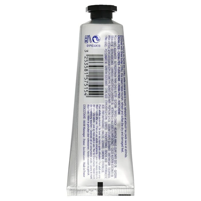 L'Occitane Shea Butter Foot Cream (Travel Size) 30ml 5 L'Occitane Shea Butter Foot Cream (Travel Size) 30ml - Image 3