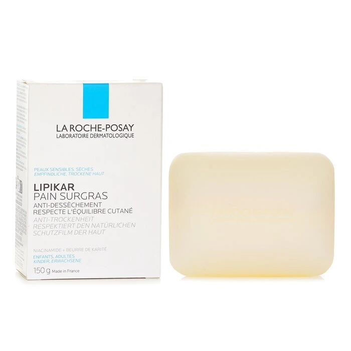 LA ROCHE-POSAY La Roche Posay Lipikar Surgras Cleansing Bar 150g 4 LA ROCHE-POSAY La Roche Posay Lipikar Surgras Cleansing Bar 150g - Image 2