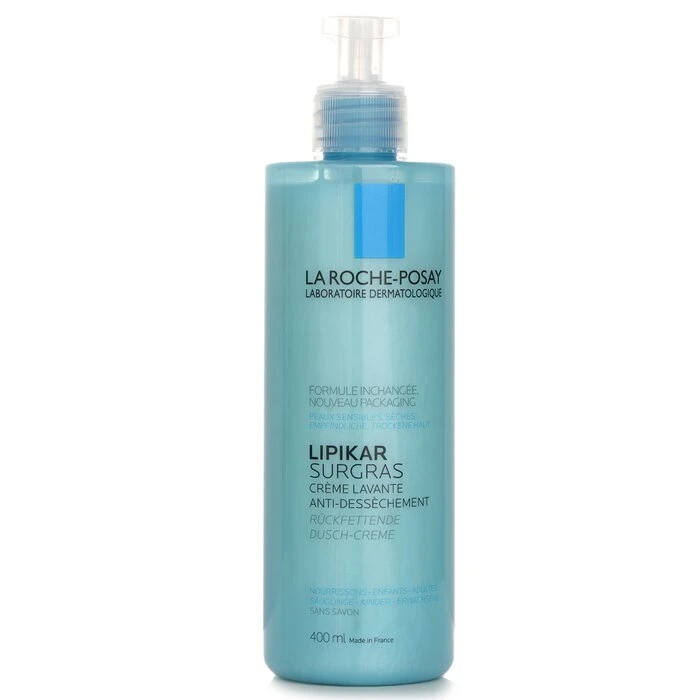 LA ROCHE-POSAY La Roche Posay Lipikar Surgras Concentrated Shower-Cream 400ml 5 LA ROCHE-POSAY La Roche Posay Lipikar Surgras Concentrated Shower-Cream 400ml - Image 3