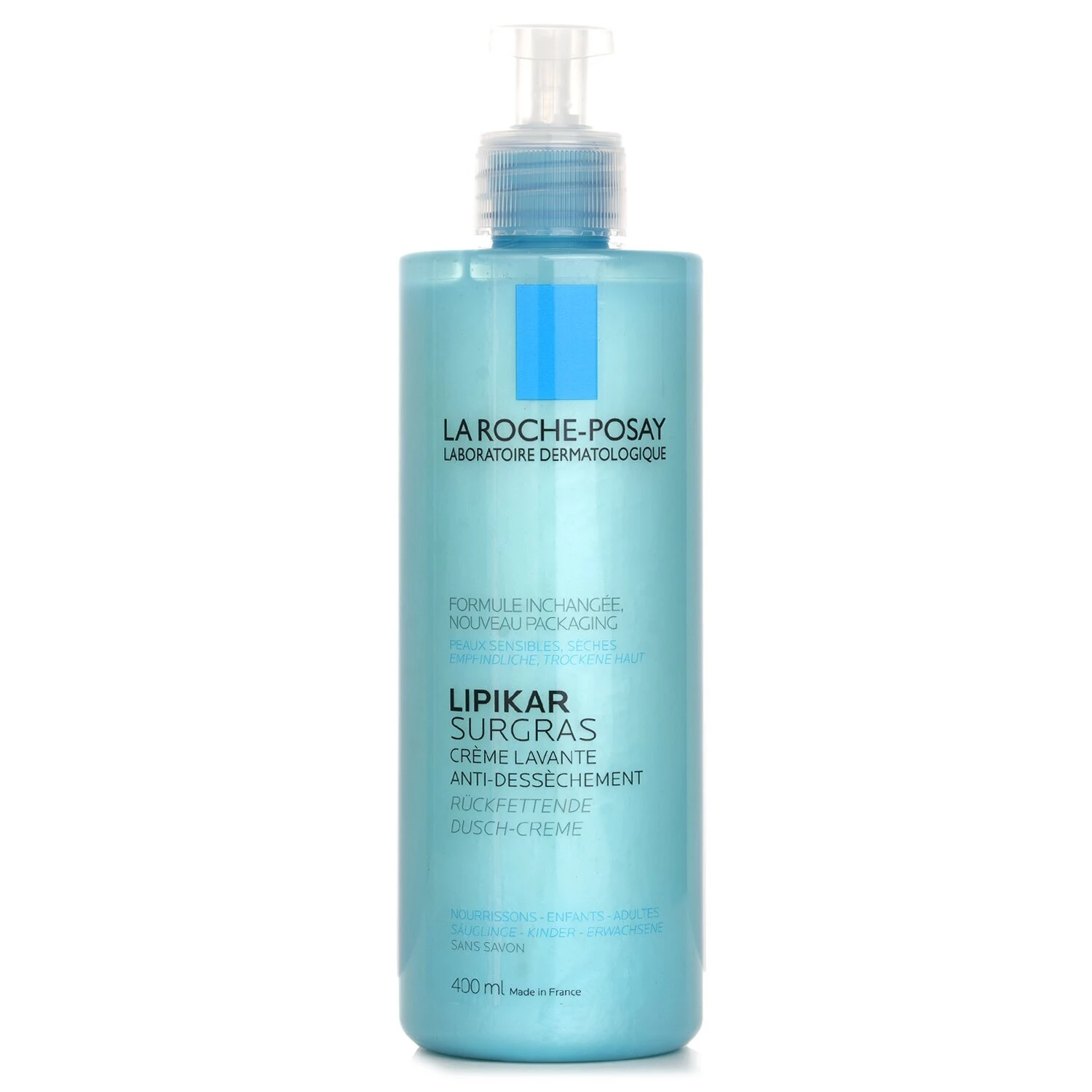LA ROCHE-POSAY La Roche Posay Lipikar Surgras Concentrated Shower-Cream 400ml 3 LA ROCHE-POSAY La Roche Posay Lipikar Surgras Concentrated Shower-Cream 400ml