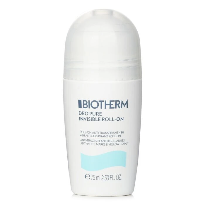 Biotherm Deo Pure Invisible 48 Hours Antiperspirant Roll-On 75ml/2.53oz 3 Biotherm Deo Pure Invisible 48 Hours Antiperspirant Roll-On 75ml/2.53oz