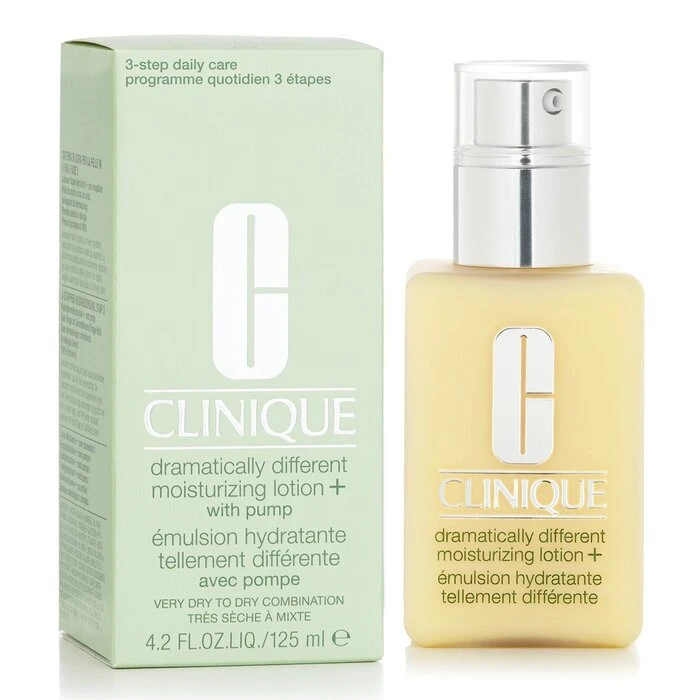 Clinique Dramatically Different Moisturizing Lotion+ - For Very Dry To Dry Combination Skin (With Pump) 125ml 4 Clinique Dramatically Different Moisturizing Lotion+ - For Very Dry To Dry Combination Skin (With Pump) 125ml - Image 2
