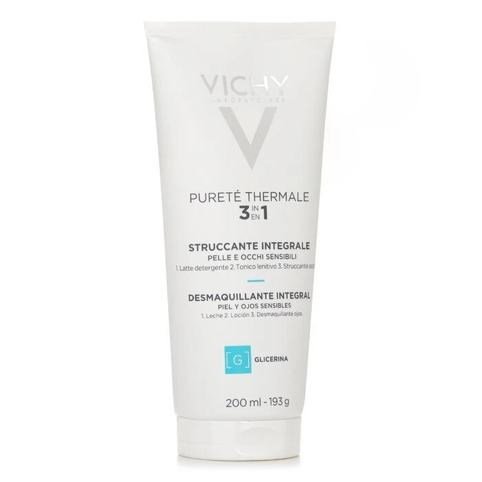 Vichy Purete Thermale 3 In 1 One Step Cleanser (For Sensitive Skin) 200ml/6.76ml 4 Vichy Purete Thermale 3 In 1 One Step Cleanser (For Sensitive Skin) 200ml/6.76ml - Image 2