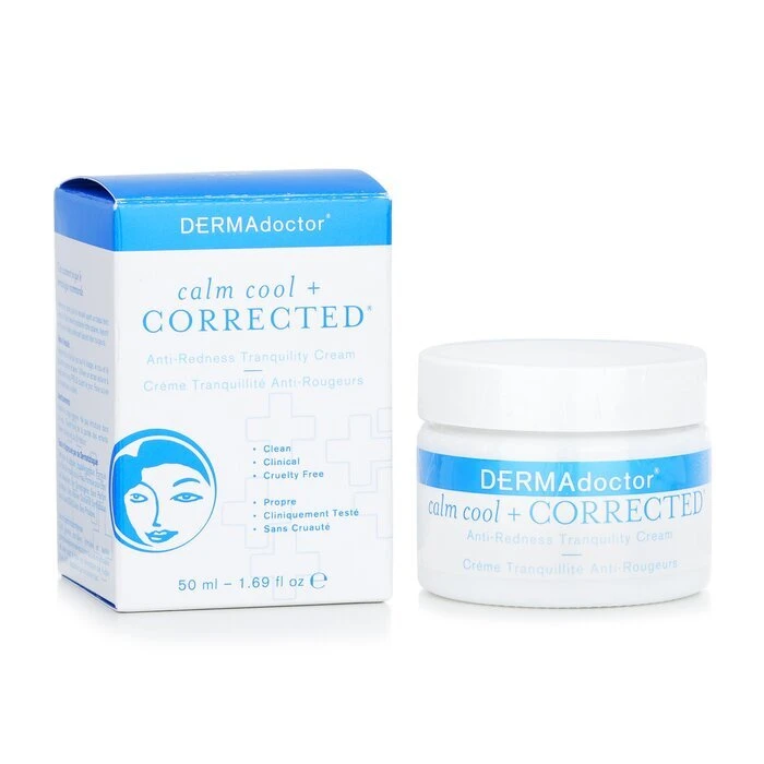 DERMAdoctor Calm Cool & Corrected Anti-Redness Tranquility Cream 50ml/1.7 Oz 4 DERMAdoctor Calm Cool & Corrected Anti-Redness Tranquility Cream 50ml/1.7 Oz - Image 2