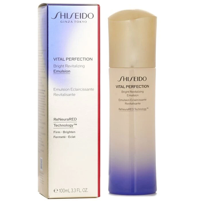 Shiseido Vital-Perfection White Revitalizing Emulsion 100ml 4 Shiseido Vital-Perfection White Revitalizing Emulsion 100ml - Image 2