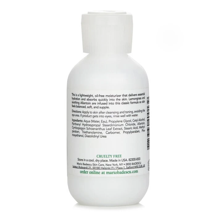 Mario Badescu Oil Free Moisturizer - For Combination/ Oily/ Sensitive Skin Types 59ml 5 Mario Badescu Oil Free Moisturizer - For Combination/ Oily/ Sensitive Skin Types 59ml - Image 3