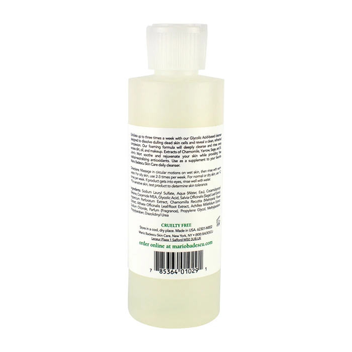 Mario Badescu Glycolic Foaming Cleanser - For All Skin Types 177ml 4 Mario Badescu Glycolic Foaming Cleanser - For All Skin Types 177ml - Image 2