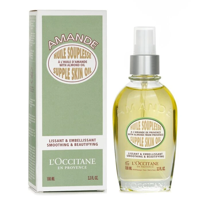L'Occitane Almond Supple Skin Oil - Smoothing & Beautifying 100ml 4 L'Occitane Almond Supple Skin Oil - Smoothing & Beautifying 100ml - Image 2