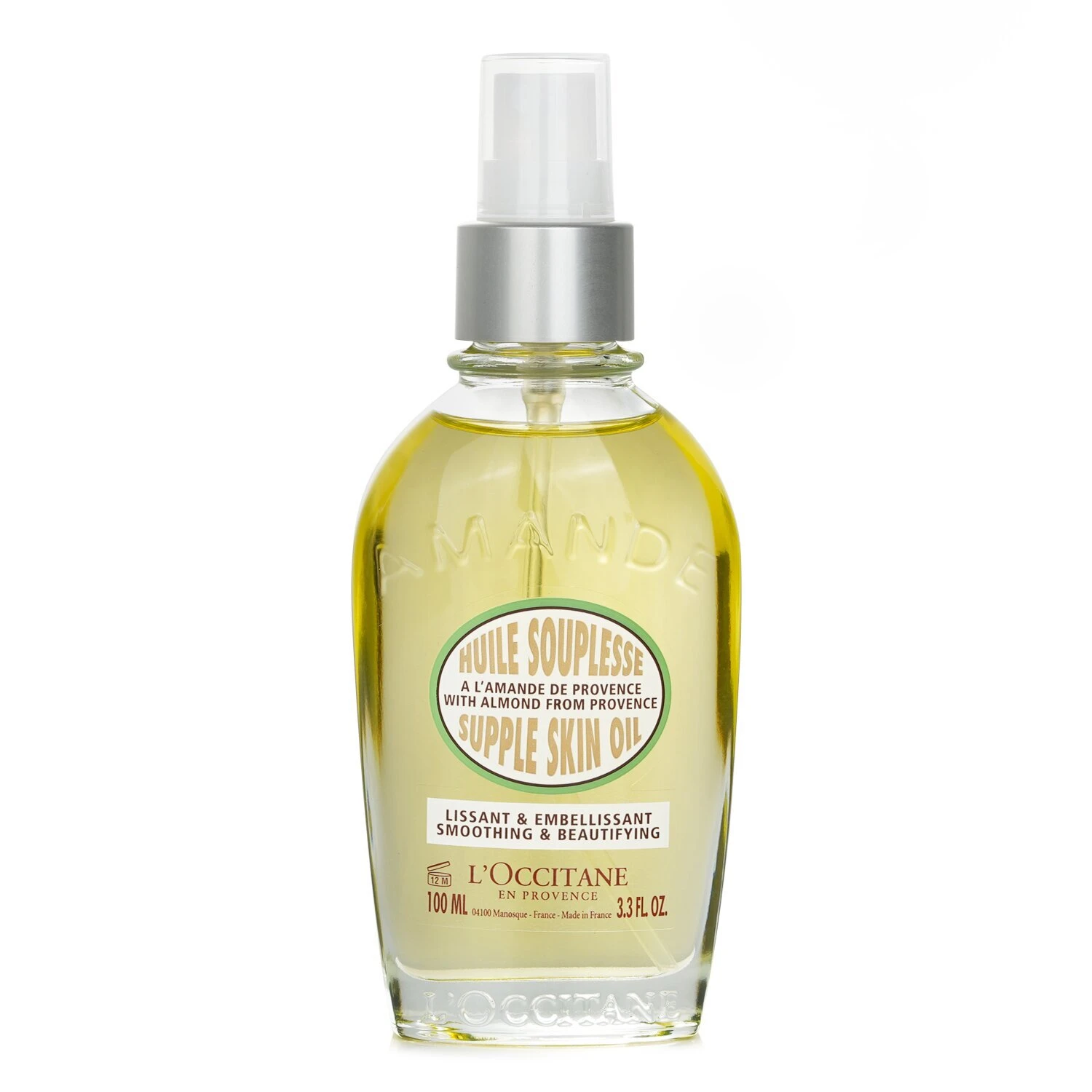 L'Occitane Almond Supple Skin Oil - Smoothing & Beautifying 100ml 3 L'Occitane Almond Supple Skin Oil - Smoothing & Beautifying 100ml