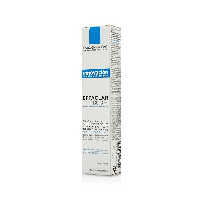 LA ROCHE-POSAY La Roche Posay Effaclar Duo (+) Corrective Unclogging Care Anti-Imperfections Anti-Marks 40ml 5 LA ROCHE-POSAY La Roche Posay Effaclar Duo (+) Corrective Unclogging Care Anti-Imperfections Anti-Marks 40ml - Image 3