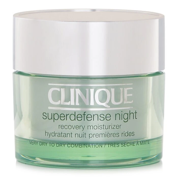 Clinique Superdefense Night Recovery Moisturizer - For Very Dry To Dry Combination 50ml 3 Clinique Superdefense Night Recovery Moisturizer - For Very Dry To Dry Combination 50ml