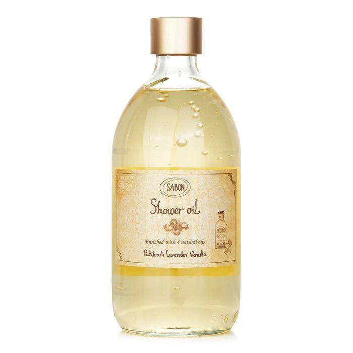 Sabon Shower Oil - Patchouli Lanvender Vanilla 500ml 3 Sabon Shower Oil - Patchouli Lanvender Vanilla 500ml