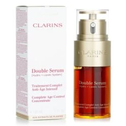 Clarins Double Serum (Hydric + Lipidic System) Complete Age Control Concentrate 30ml -Skin Care Store 21495580301 1 FULL
