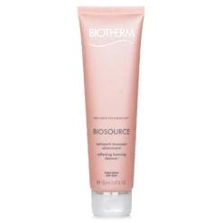 Biotherm Biosource Softening Foaming Cleanser - For Dry Skin 150ml