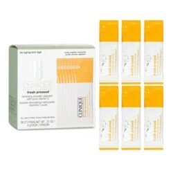 Clinique Fresh Pressed Renewing Powder Cleanser With Pure Vitamin C - All Skin Types 28x0.5g -Skin Care Store 21769880401 1 FULL