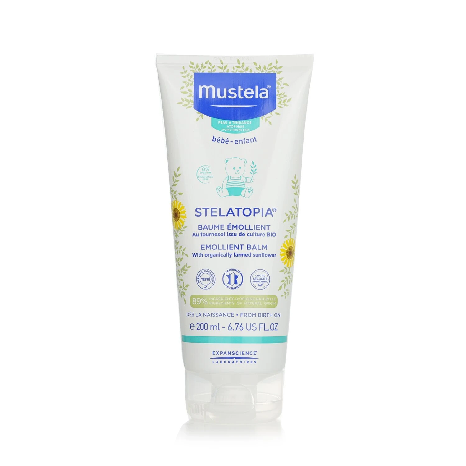 Mustela Stelatopia Emollient Balm - For Atopic-Prone Skin 200ml 3 Mustela Stelatopia Emollient Balm - For Atopic-Prone Skin 200ml