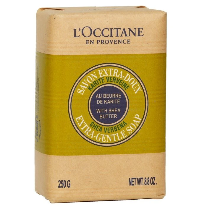 L'Occitane Shea Butter Extra Gentle Soap - Shea Verbena 250g 4 L'Occitane Shea Butter Extra Gentle Soap - Shea Verbena 250g - Image 2