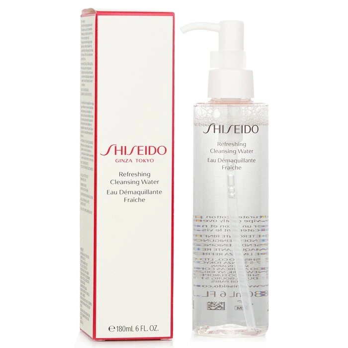 Shiseido Refreshing Cleansing Water 180ml 4 Shiseido Refreshing Cleansing Water 180ml - Image 2