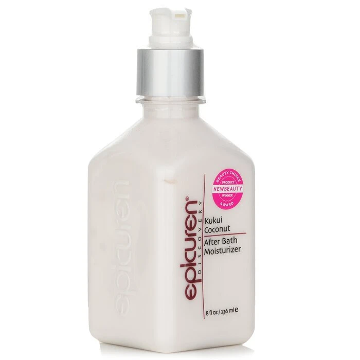 Epicuren After Bath Moisturizer - Kukui Coconut 250ml 4 Epicuren After Bath Moisturizer - Kukui Coconut 250ml - Image 2