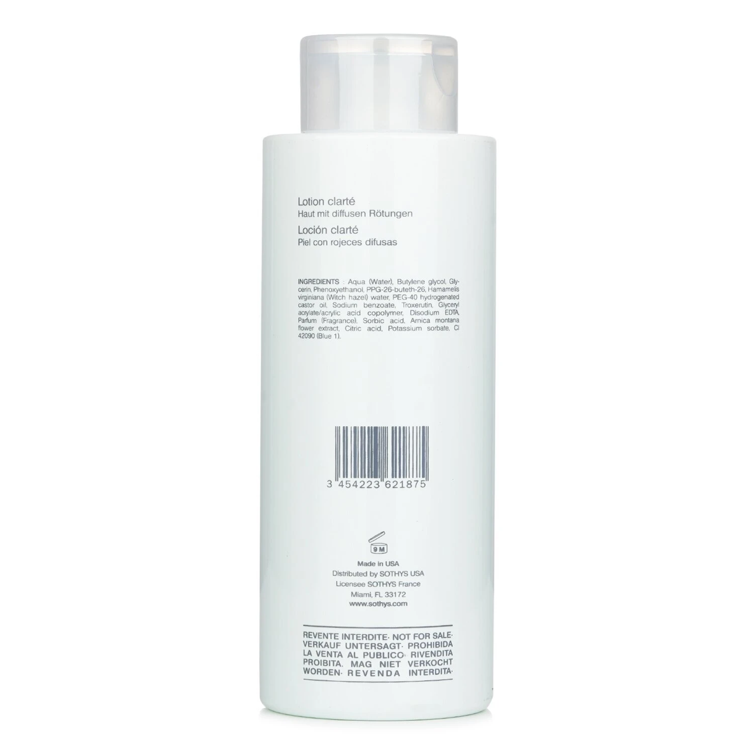 Sothys Clarity Lotion - For Skin With Fragile Capillaries, With Witch Hazel Extract (Salon Size) 500ml 5 Sothys Clarity Lotion - For Skin With Fragile Capillaries, With Witch Hazel Extract (Salon Size) 500ml - Image 3