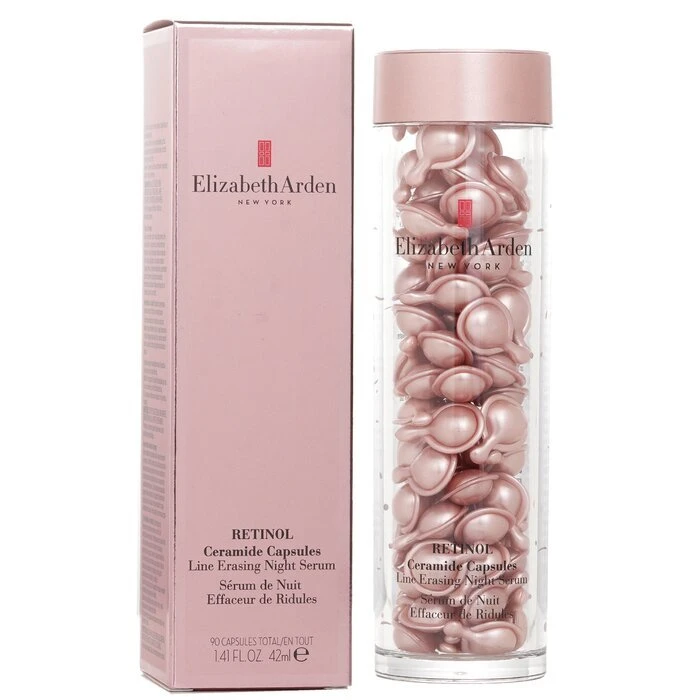 Elizabeth Arden Ceramide Retinol Capsules - Line Erasing Night Serum 90caps 4 Elizabeth Arden Ceramide Retinol Capsules - Line Erasing Night Serum 90caps - Image 2