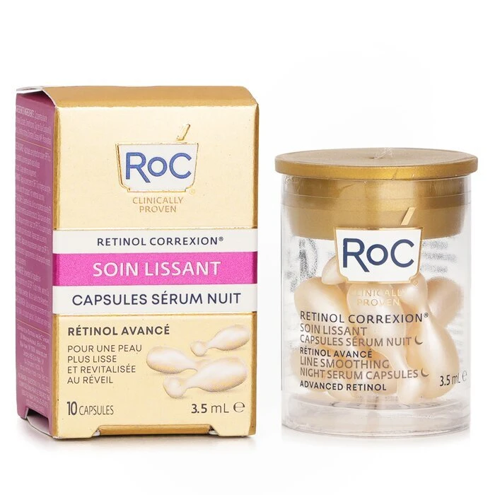 ROC Retinol Correxion Line Smoothing Night Serum Capsules 10x3.5ml 4 ROC Retinol Correxion Line Smoothing Night Serum Capsules 10x3.5ml - Image 2