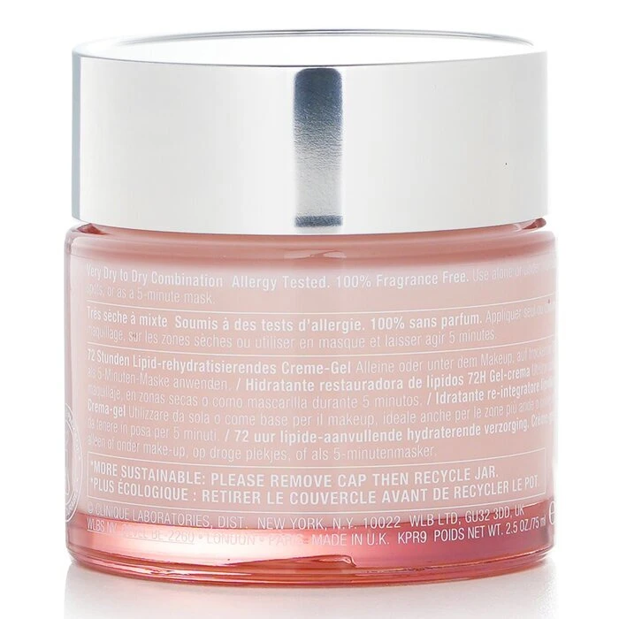 Clinique Moisture Surge Intense 72H Lipid-Replenishing Hydrator - Very Dry To Dry Combination 75ml 5 Clinique Moisture Surge Intense 72H Lipid-Replenishing Hydrator - Very Dry To Dry Combination 75ml - Image 3