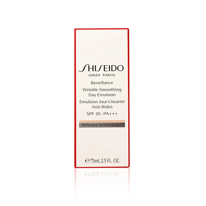 Shiseido Benefiance Wrinkle Smoothing Day Emulsion 75ml 6 Shiseido Benefiance Wrinkle Smoothing Day Emulsion 75ml - Image 4